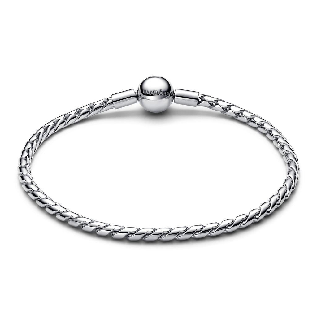 Pandora Moments Bracelet Maille Ailée Fermoir Rond 594028C00