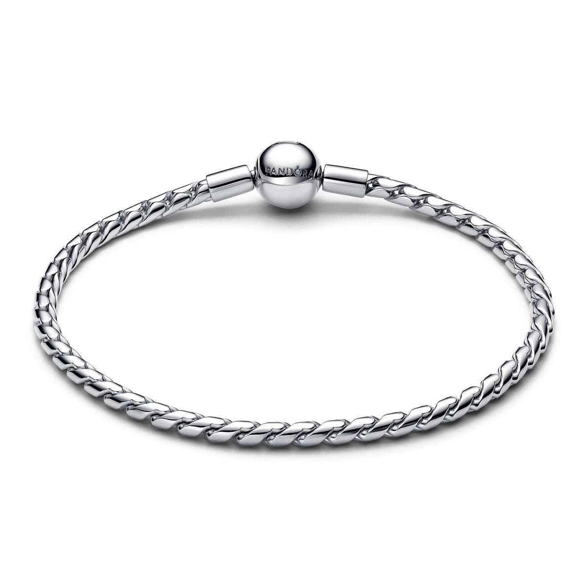 Pandora Moments Bracelet Maille Ailée Fermoir Rond 594028C00