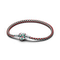 Pandora Moments Bracelet Chaîne Box et Cordon Bonbon Menthe 595068C01