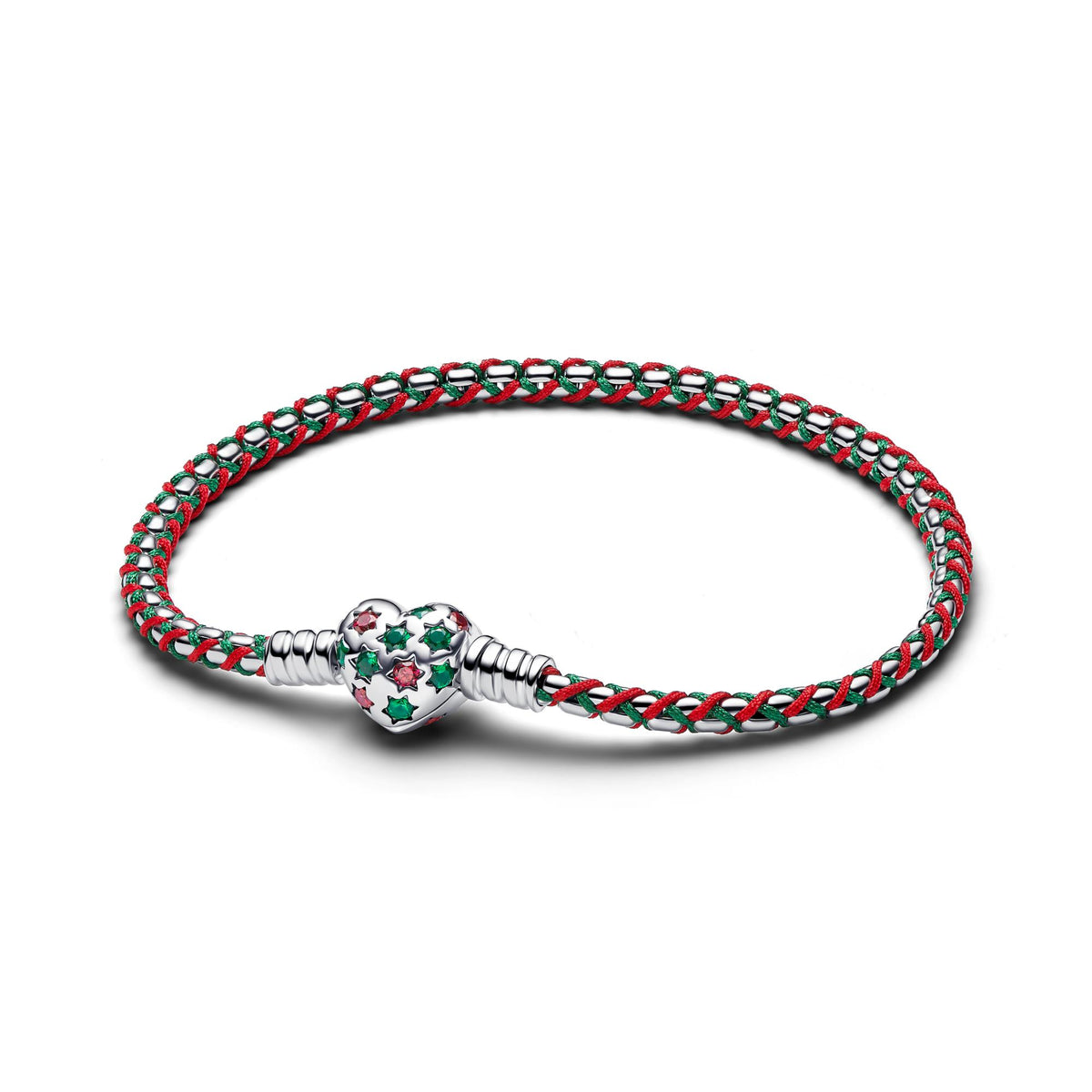 Pandora Moments Bracelet Chaîne Box et Cordon Bonbon Menthe 595068C01
