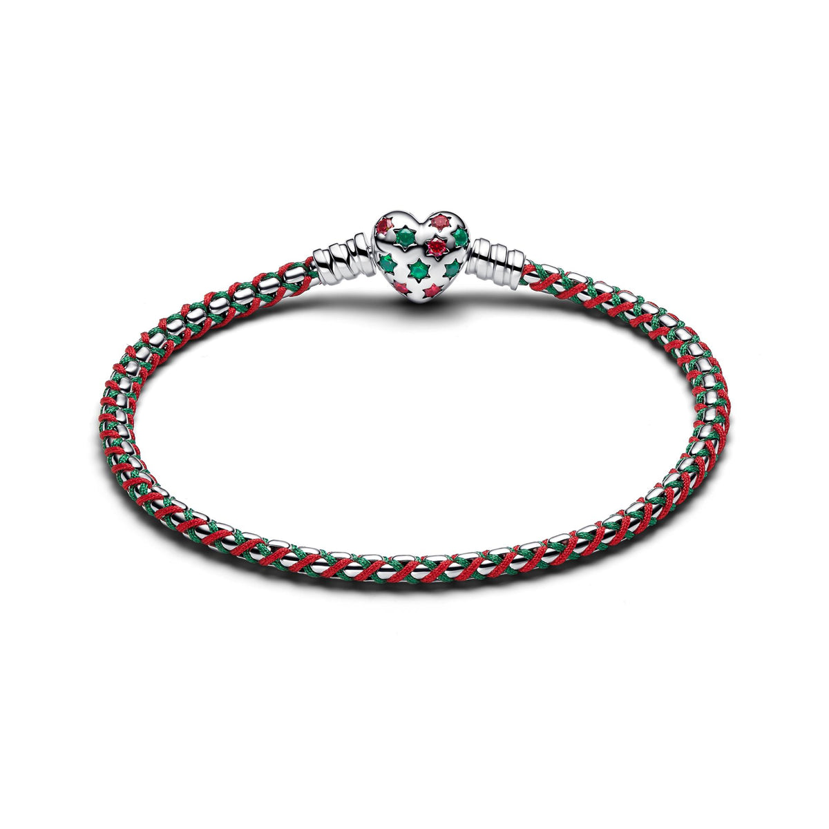 Pandora Moments Bracelet Chaîne Box et Cordon Bonbon Menthe 595068C01