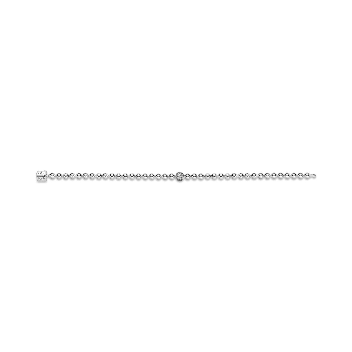 Pandora Signature Bracelet Sphère et Pavé 598342CZ
