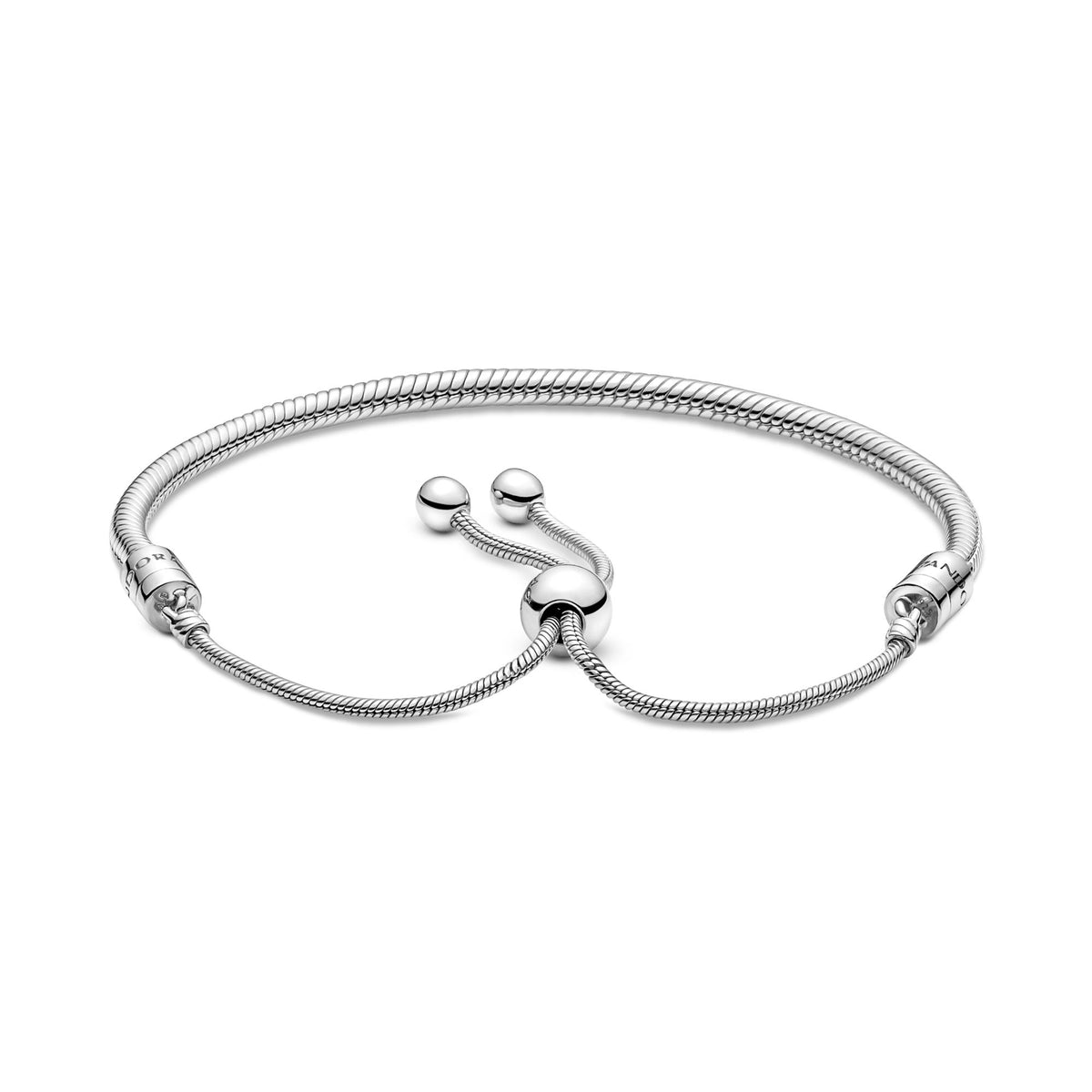 Pandora Moments Bracelet Coulissant Maille Serpent 599652C01-2