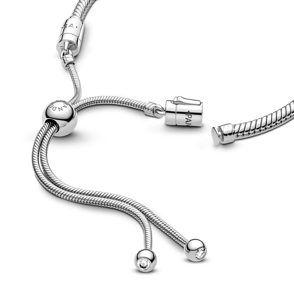 Pandora Moments Bracelet Coulissant Maille Serpent 599652C01-2