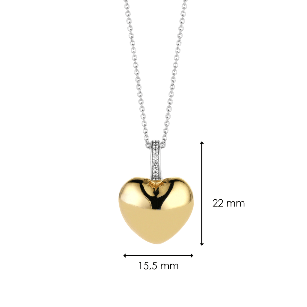 Ti Sento Milano Pendentif Amour, chance, bonheur 6745SY
