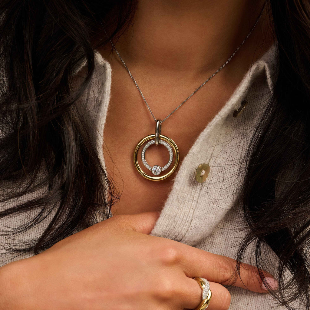 Ti Sento Milano Pendentif Cercles 6755ZY