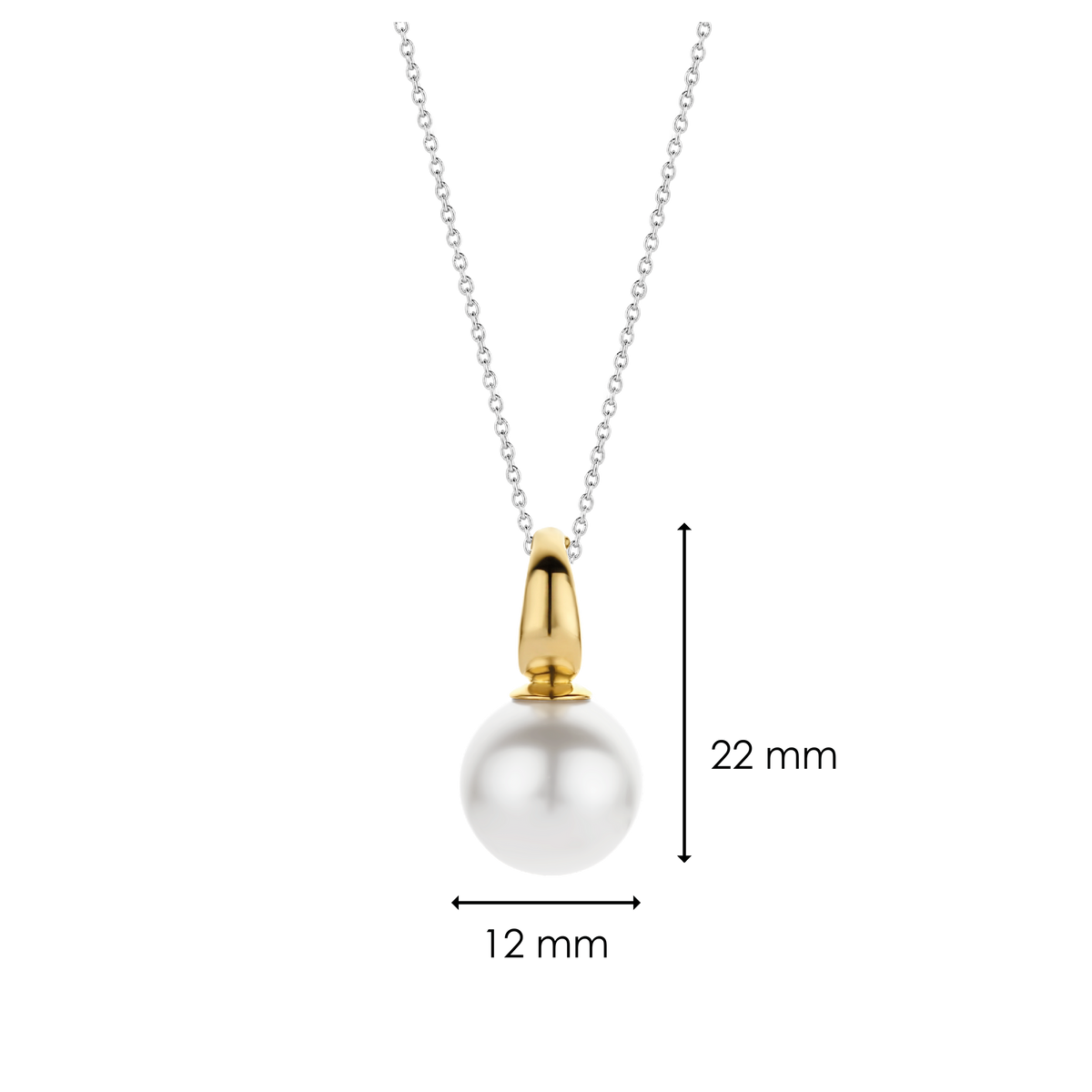 Ti Sento Milano Pendentif Perles 6805PW