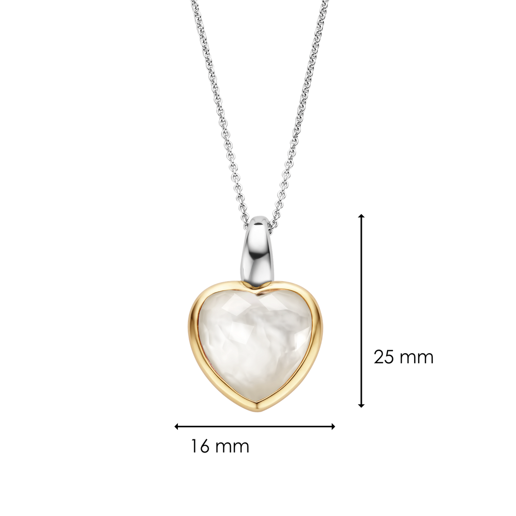 Ti Sento Milano Pendentif Amour, chance, bonheur 6807MW