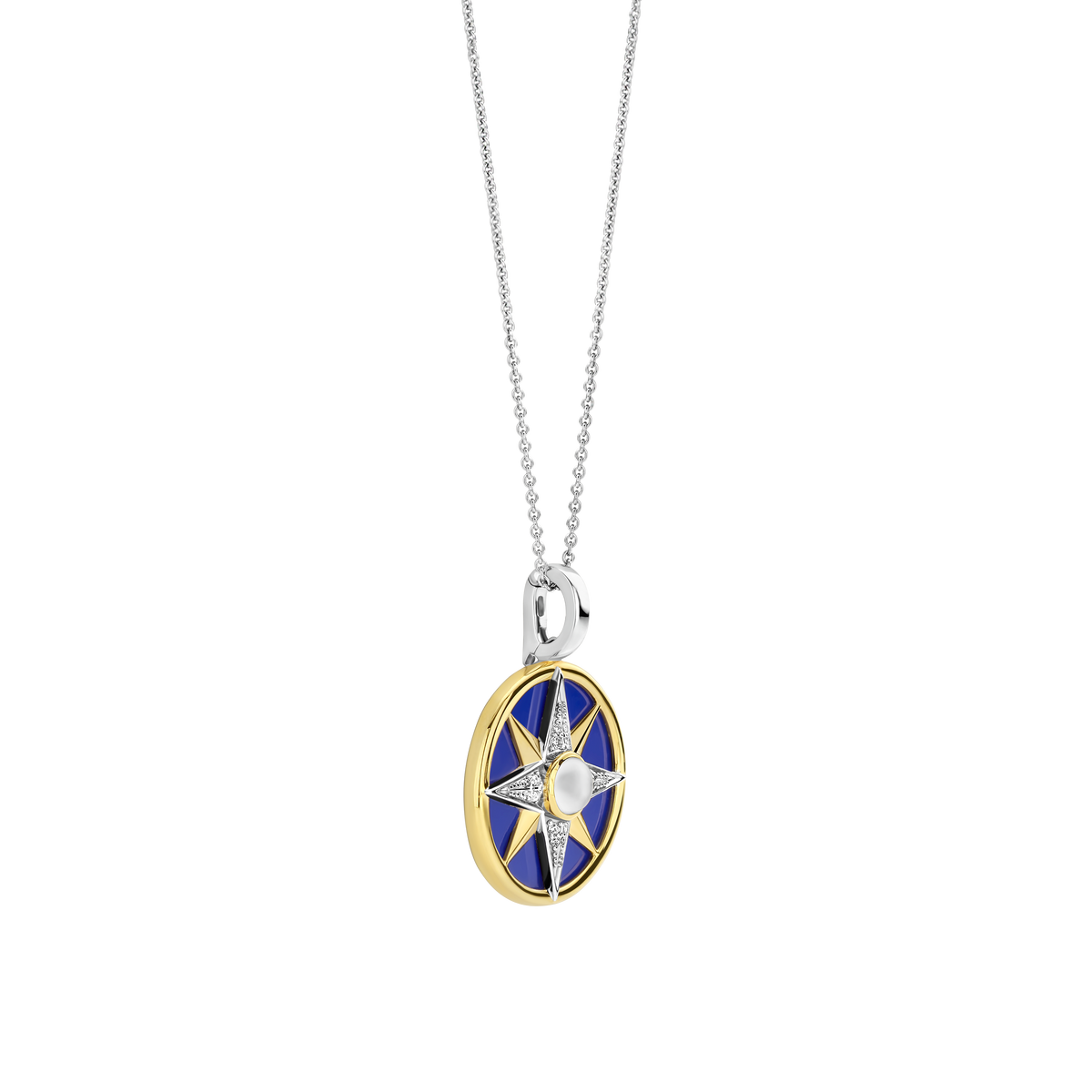 Ti Sento Milano Pendentif Lune et étoiles 6823BL