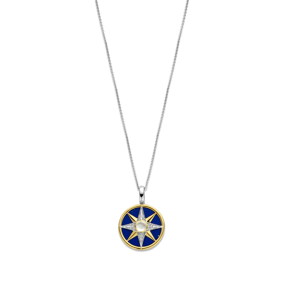 Ti Sento Milano Pendentif Lune et étoiles 6823BL