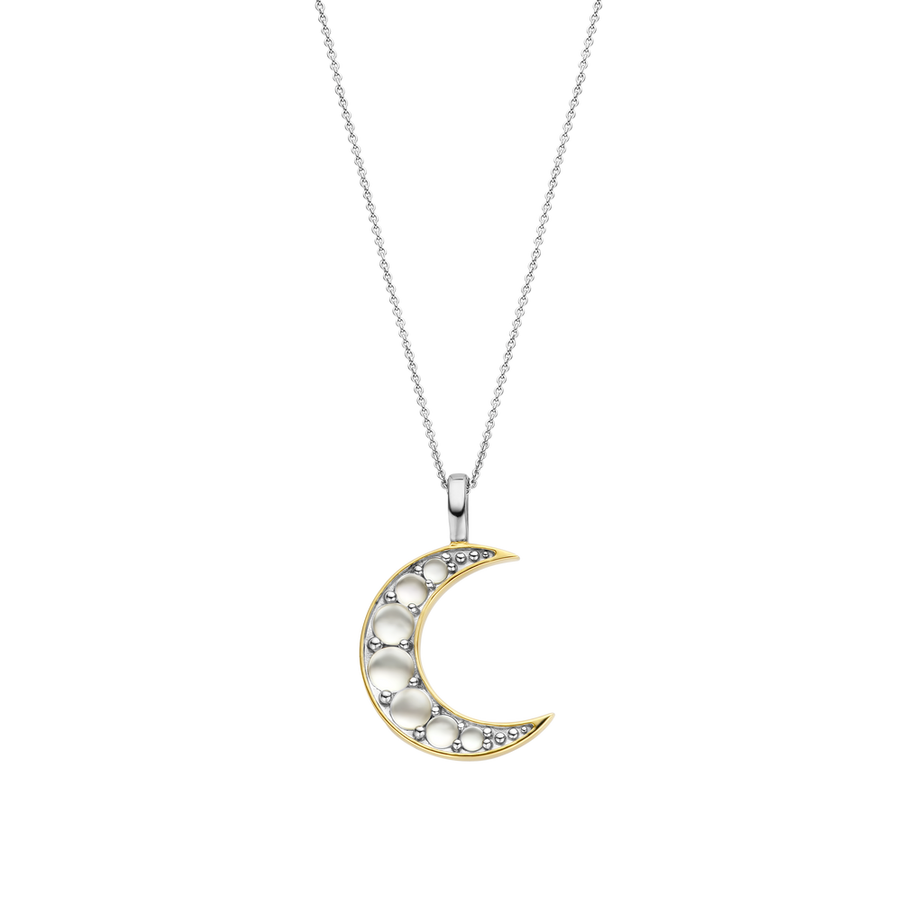 Ti Sento Milano Pendentif Lune et étoiles 6824MW