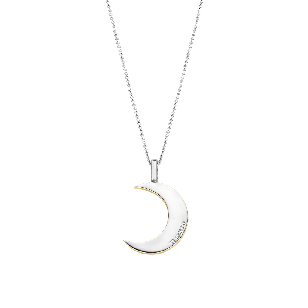 Ti Sento Milano Pendentif Lune et étoiles 6824MW