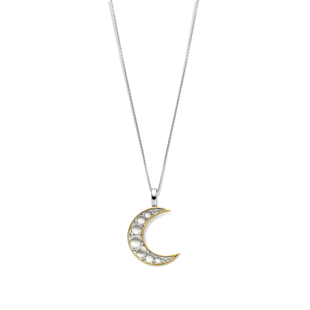 Ti Sento Milano Pendentif Lune et étoiles 6824MW