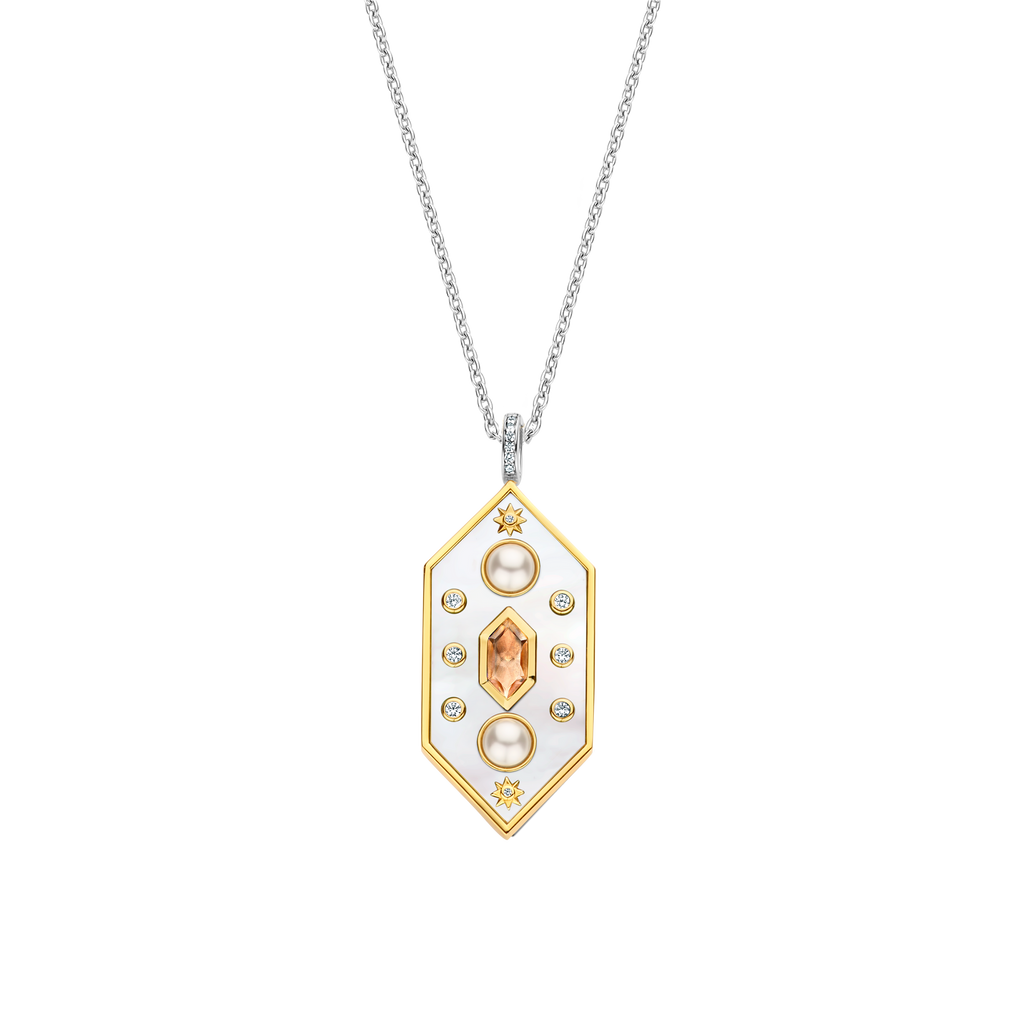 Ti Sento Milano Pendentif Lune et étoiles 6825MW
