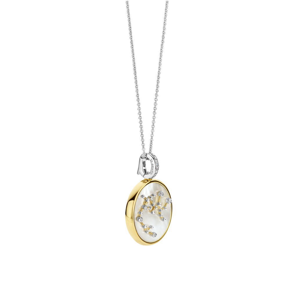 Ti Sento Milano Pendentif Lune et étoiles 6826SA
