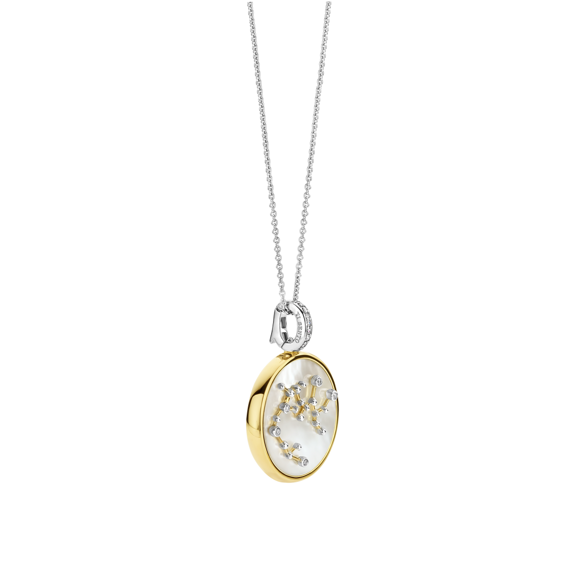 Ti Sento Milano Pendentif Lune et étoiles 6826SA