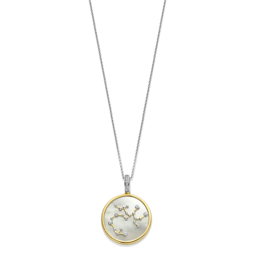 Ti Sento Milano Pendentif Lune et étoiles 6826SA
