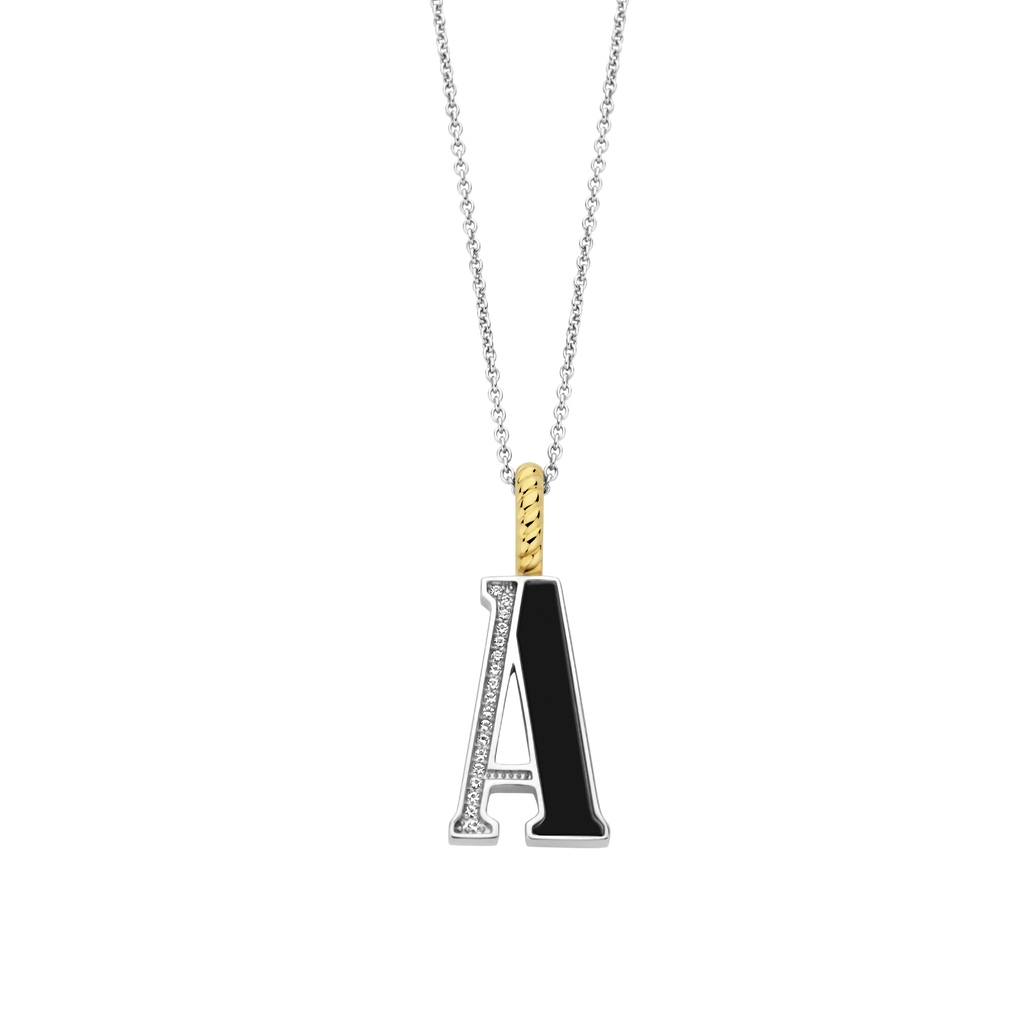 Ti Sento Milano Pendentif lettre A Lettres et chiffres 6840BL_A