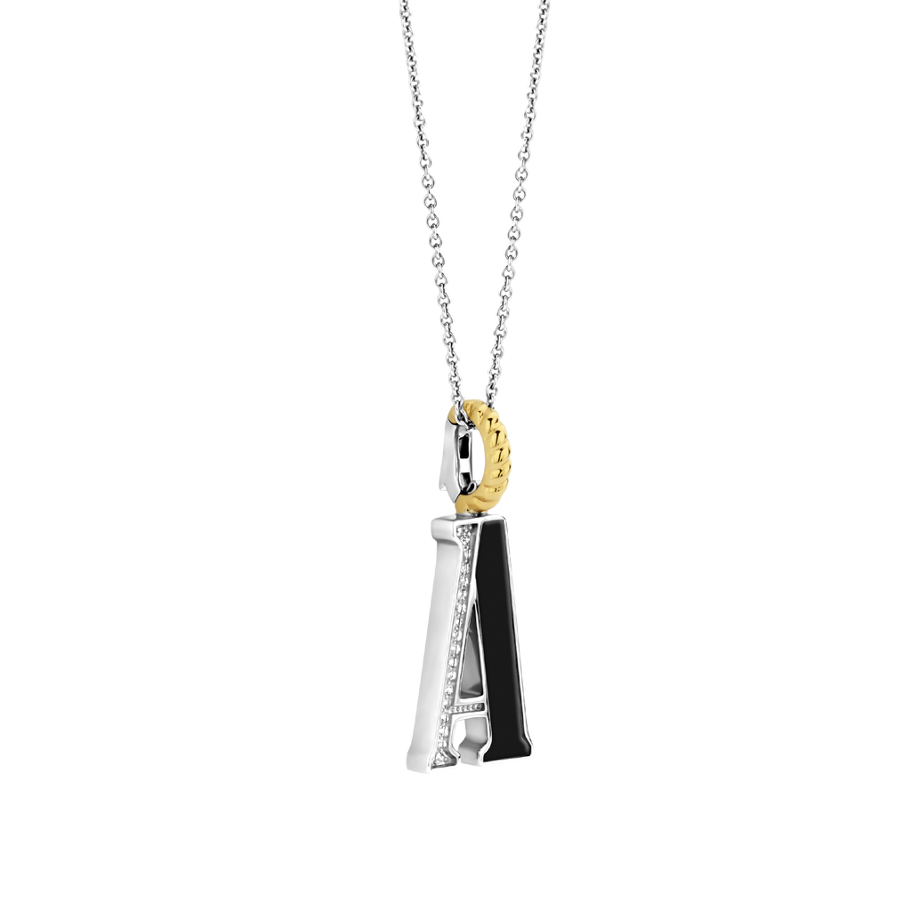 Ti Sento Milano Pendentif lettre A Lettres et chiffres 6840BL_A