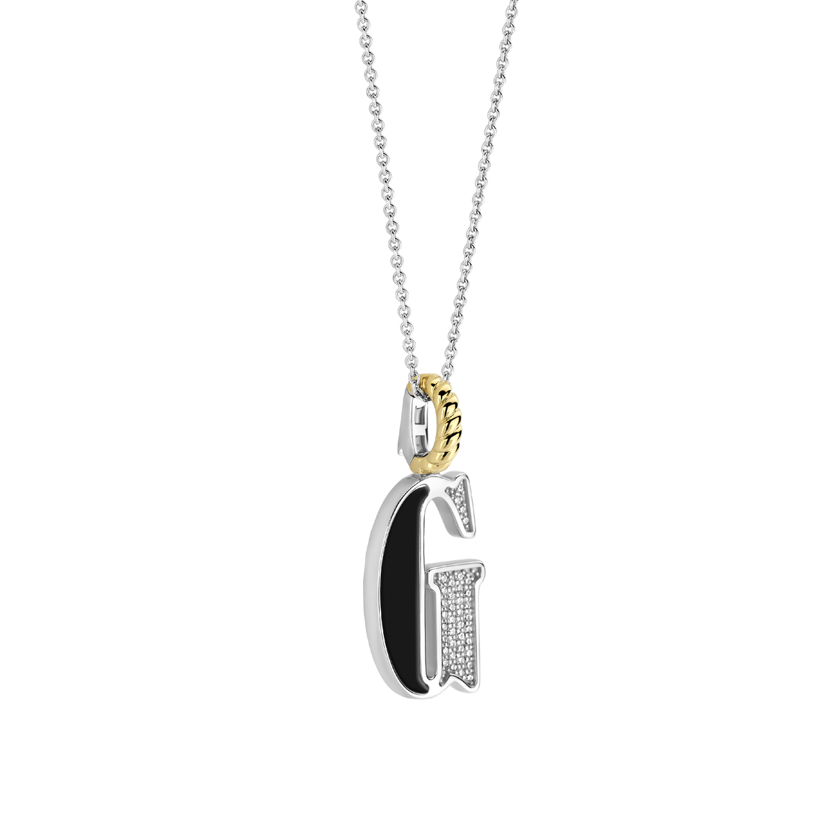 Ti Sento Milano Pendentif lettre G Lettres et chiffres 6840BL_G