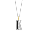 Ti Sento Milano Pendentif lettre K Lettres et chiffres 6840BL_K