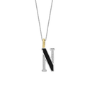 Ti Sento Milano Pendentif lettre N Lettres et chiffres 6840BL_N