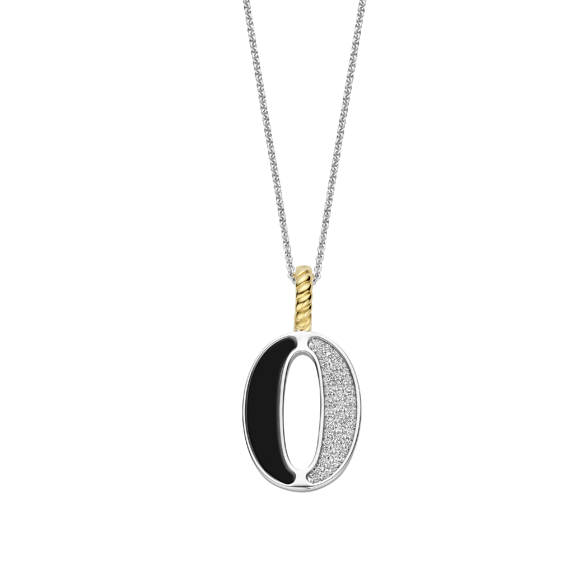 Ti Sento Milano Pendentif lettre O Lettres et chiffres 6840BL_O