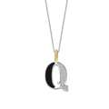 Ti Sento Milano Pendentif lettre Q Lettres et chiffres 6840BL_Q