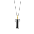 Ti Sento Milano Pendentif lettre T Lettres et chiffres 6840BL_T