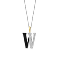 Ti Sento Milano Pendentif lettre W Lettres et chiffres 6840BL_W