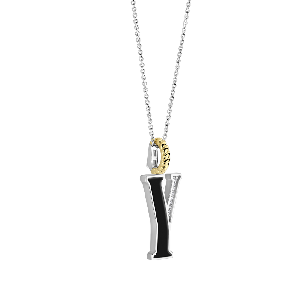 Ti Sento Milano Pendentif lettre Y Lettres et chiffres 6840BL_Y