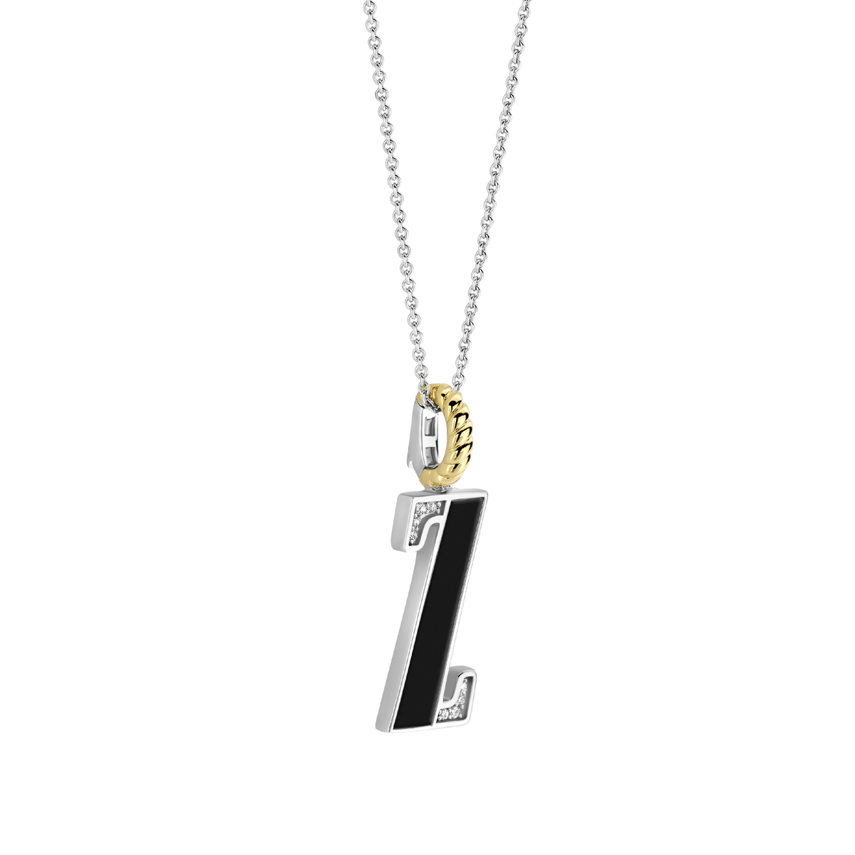 Ti Sento Milano Pendentif lettre Z Lettres et chiffres 6840BL_Z
