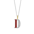Ti Sento Milano Pendentif lettre D Lettres et chiffres 6840CR_D