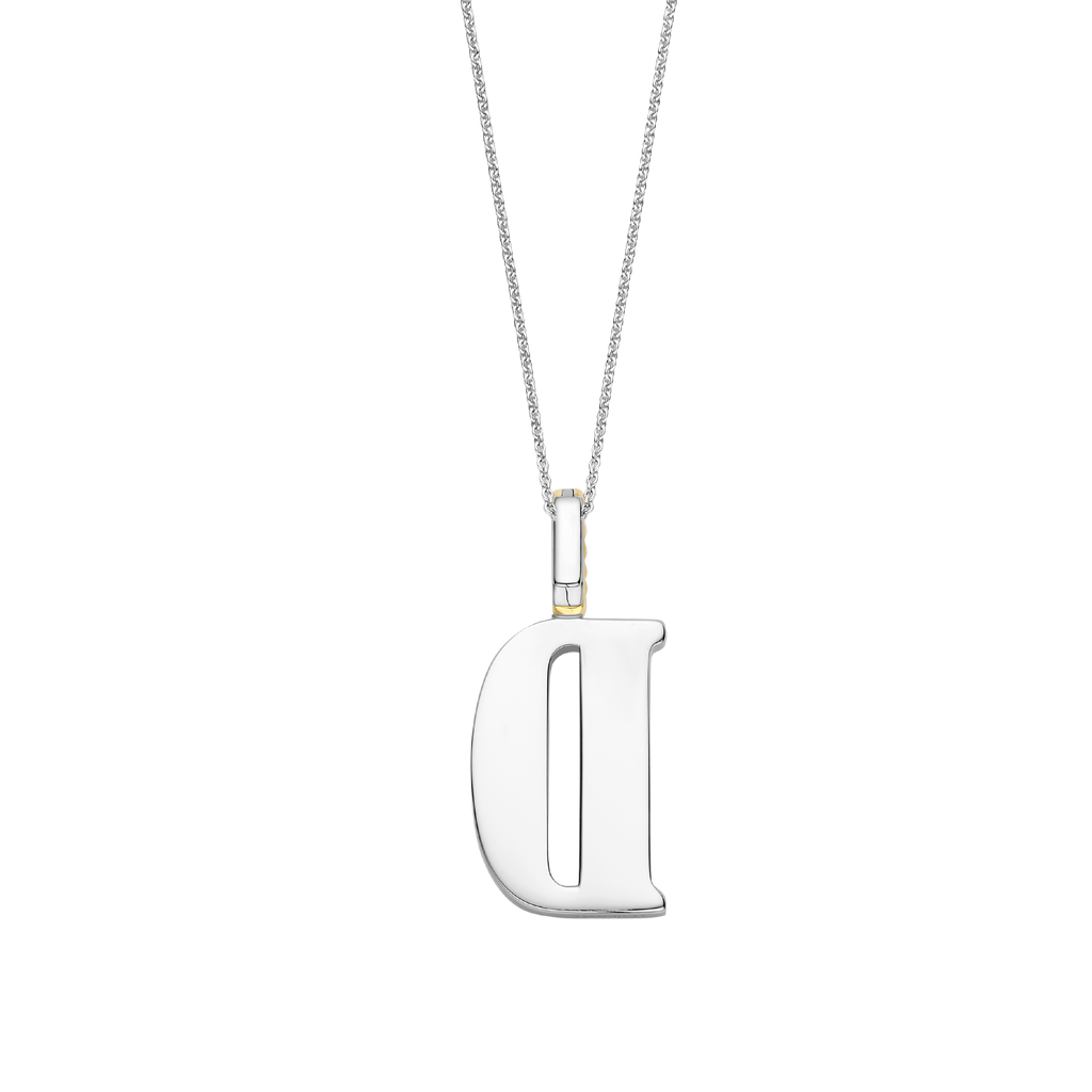 Ti Sento Milano Pendentif lettre D Lettres et chiffres 6840CR_D