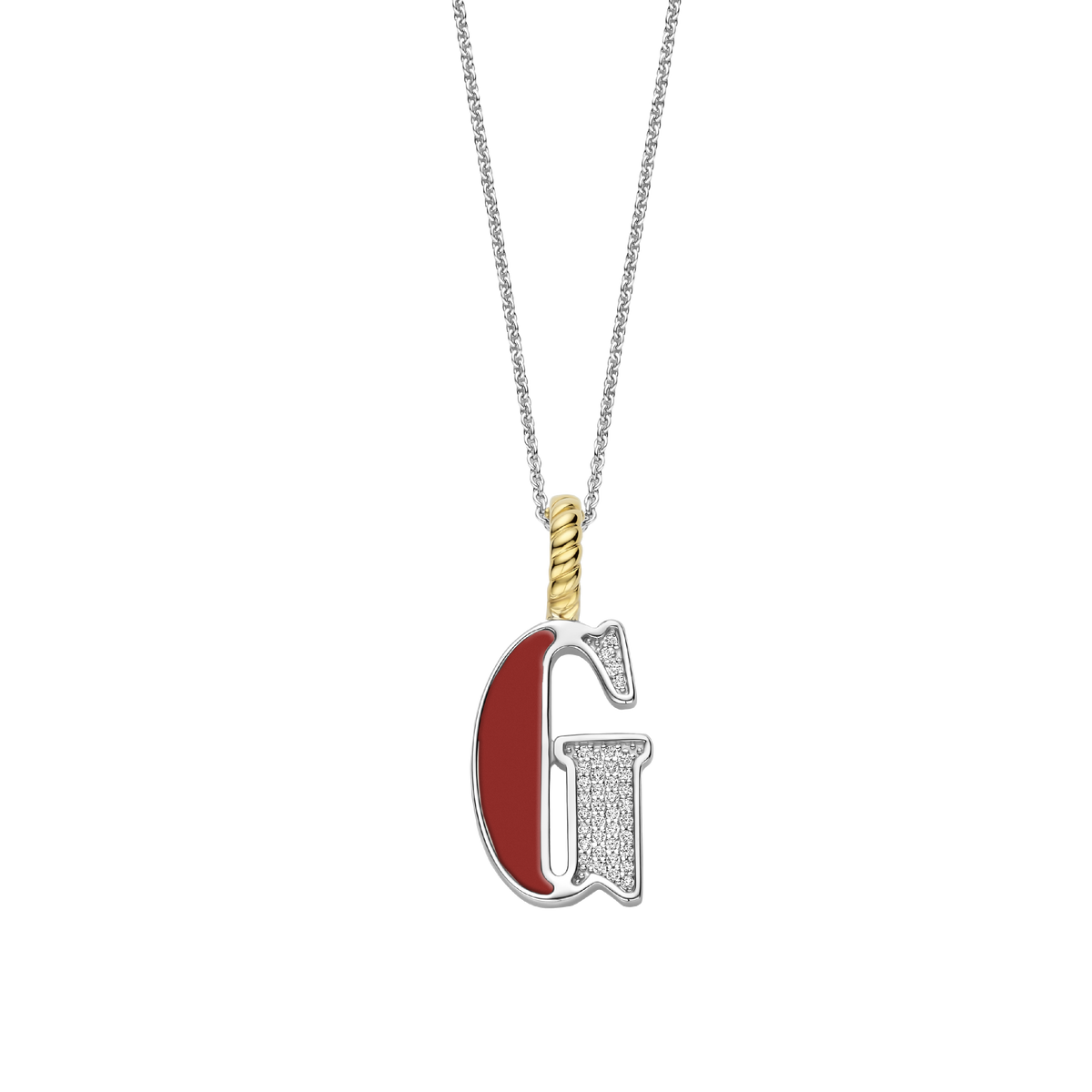 Ti Sento Milano Pendentif lettre G Lettres et chiffres 6840CR_G