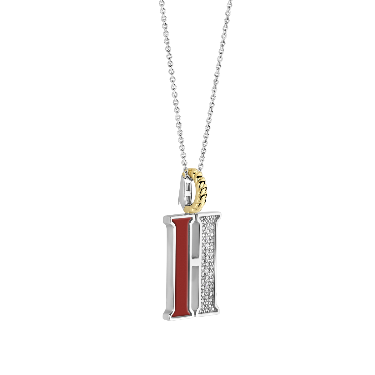 Ti Sento Milano Pendentif lettre H Lettres et chiffres 6840CR_H
