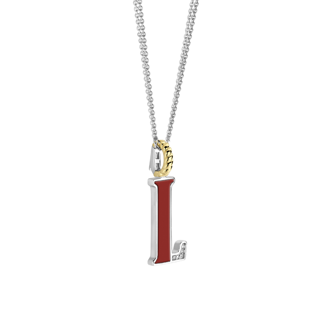 Ti Sento Milano Pendentif lettre L Lettres et chiffres 6840CR_L