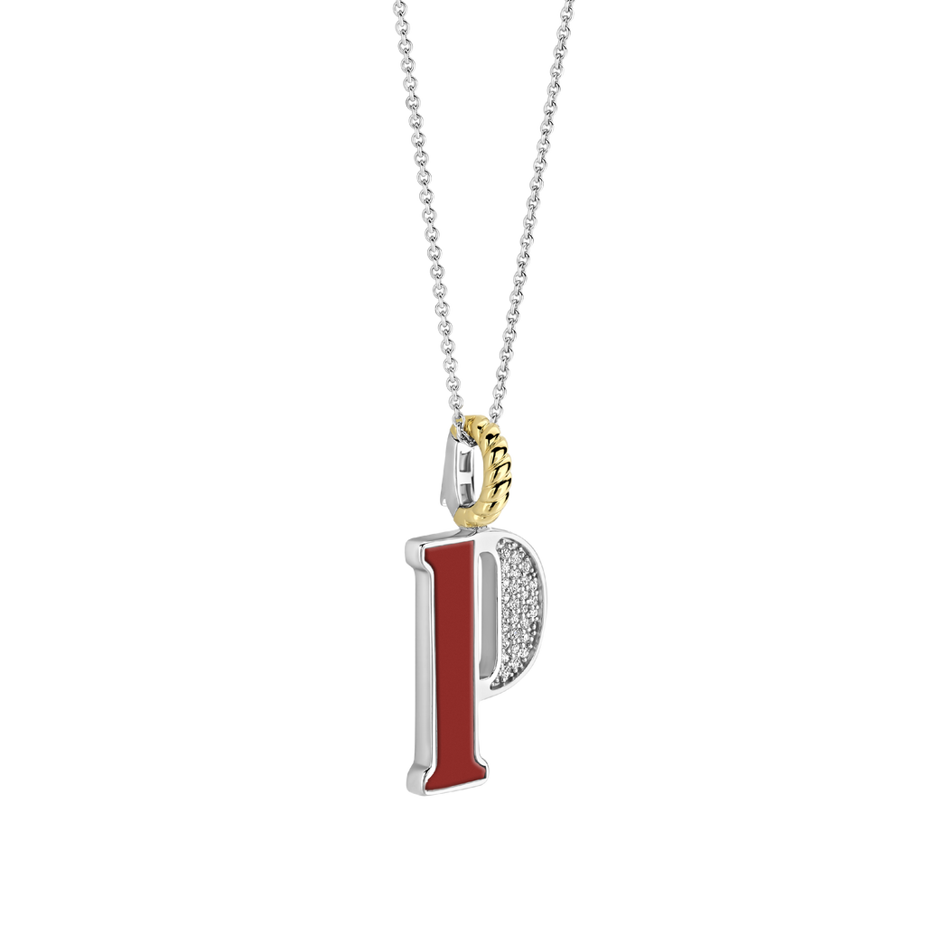 Ti Sento Milano Pendentif lettre P Lettres et chiffres 6840CR_P