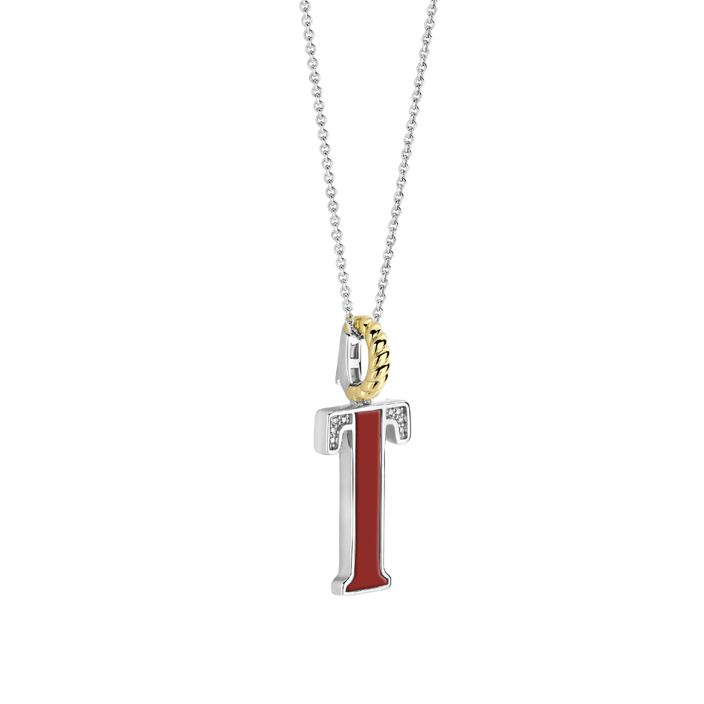 Ti Sento Milano Pendentif lettre T Lettres et chiffres 6840CR_T