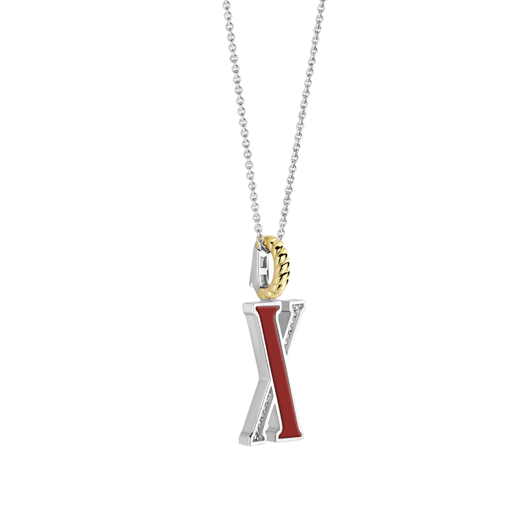 Ti Sento Milano Pendentif lettre X Lettres et chiffres 6840CR_X