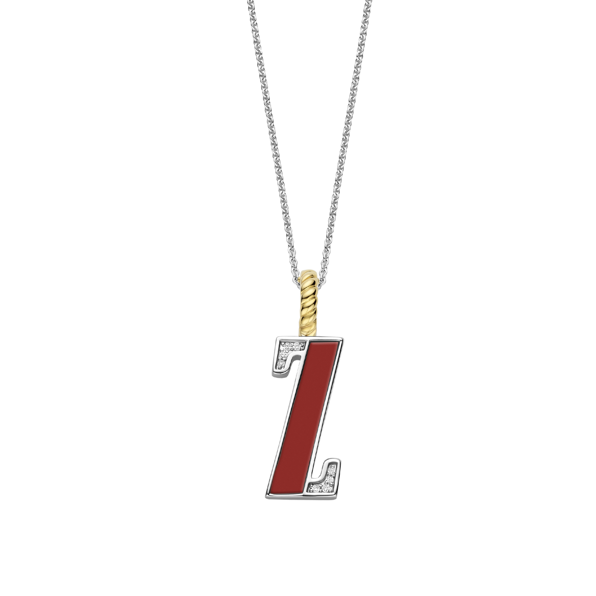 Ti Sento Milano Pendentif lettre Z Lettres et chiffres 6840CR_Z