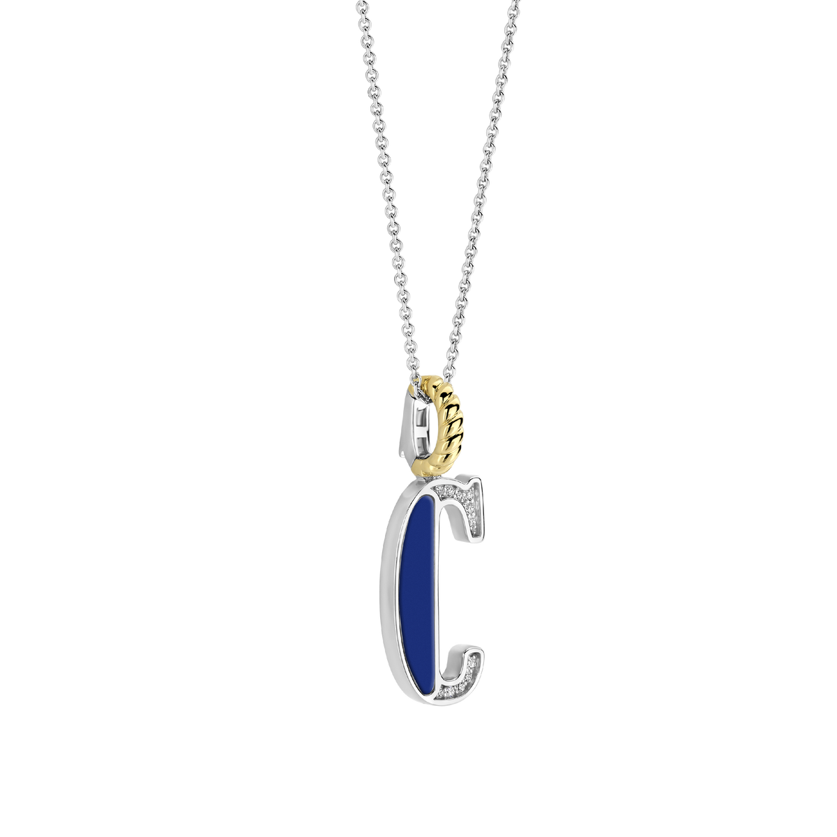 Ti Sento Milano Pendentif lettre C Lettres et chiffres 6840LB_C