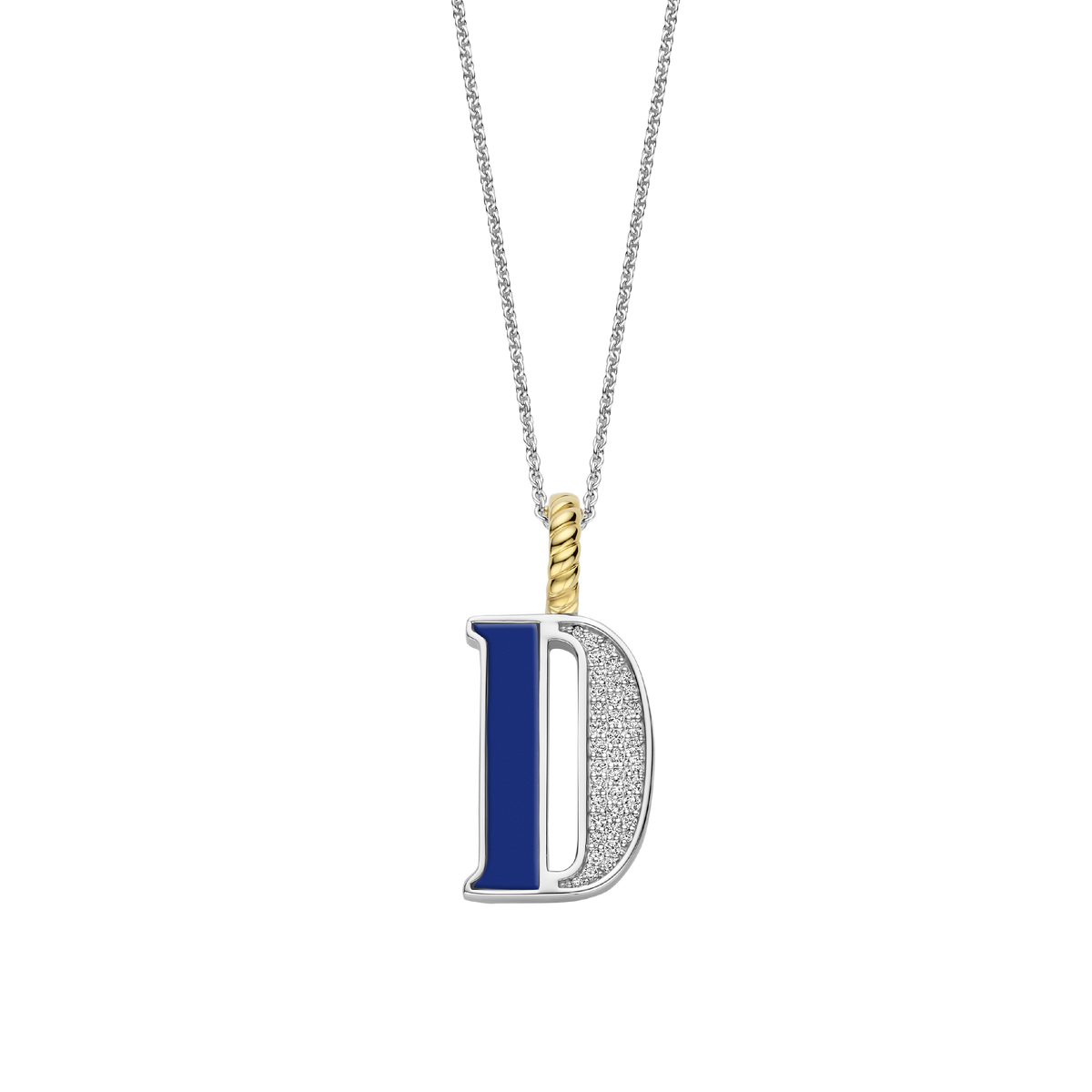 Ti Sento Milano Pendentif lettre D Lettres et chiffres 6840LB_D