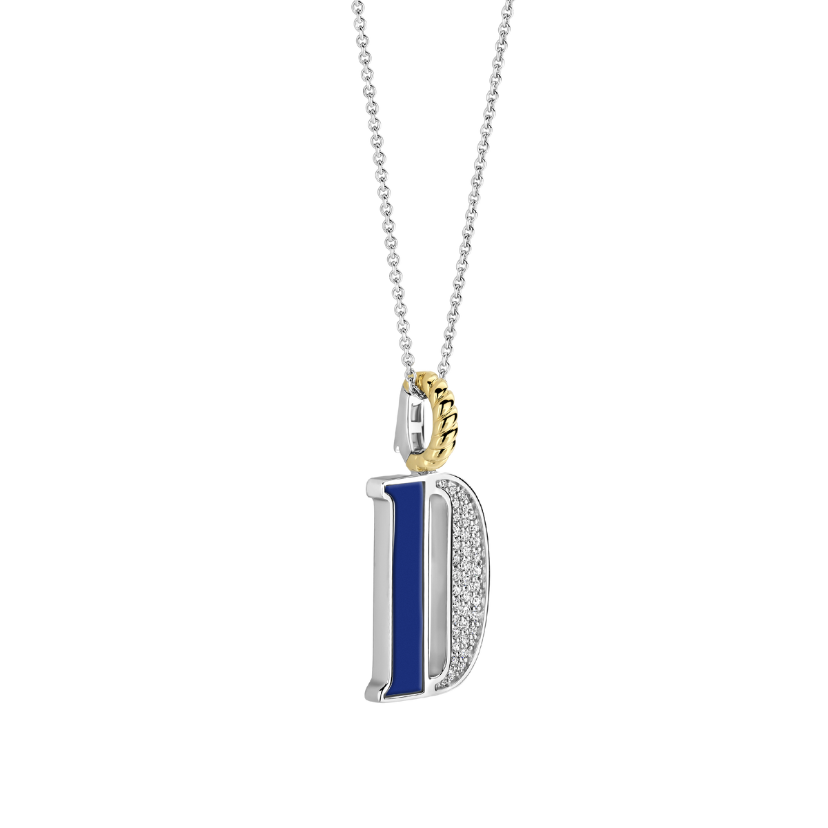 Ti Sento Milano Pendentif lettre D Lettres et chiffres 6840LB_D