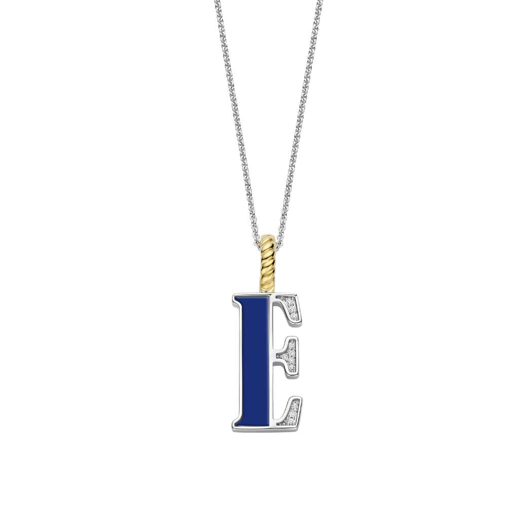 Ti Sento Milano Pendentif lettre E Lettres et chiffres 6840LB_E