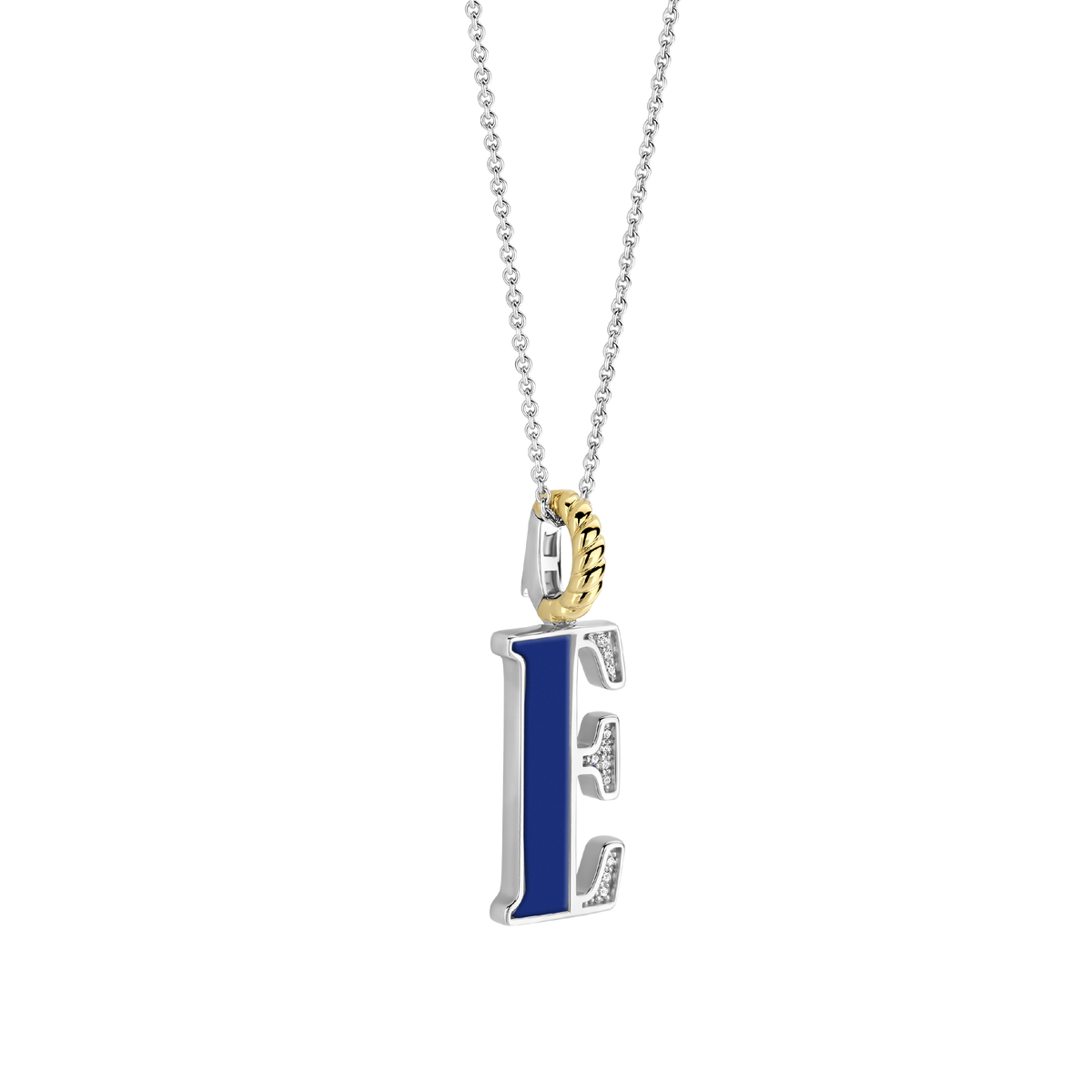 Ti Sento Milano Pendentif lettre E Lettres et chiffres 6840LB_E