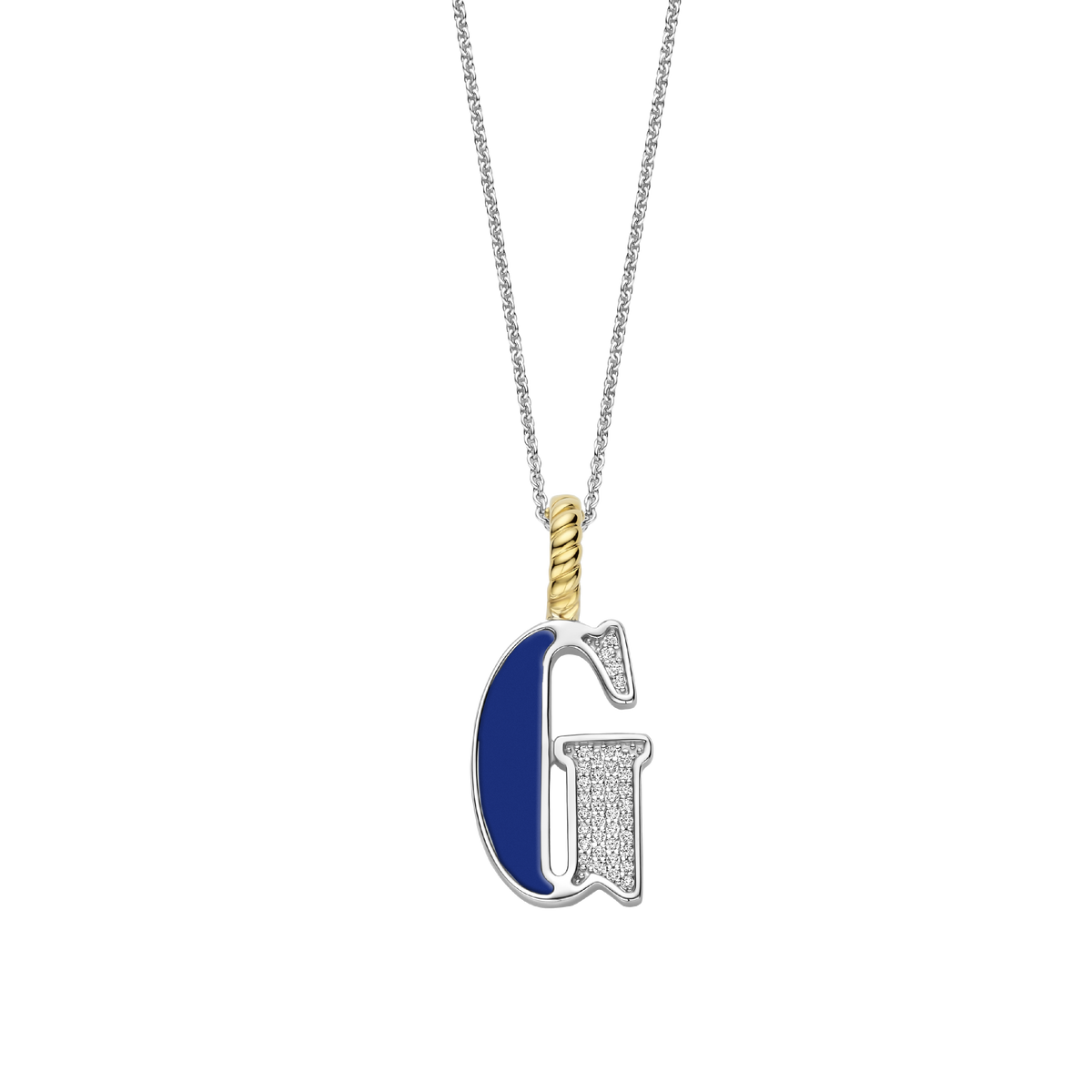 Ti Sento Milano Pendentif lettre G Lettres et chiffres 6840LB_G
