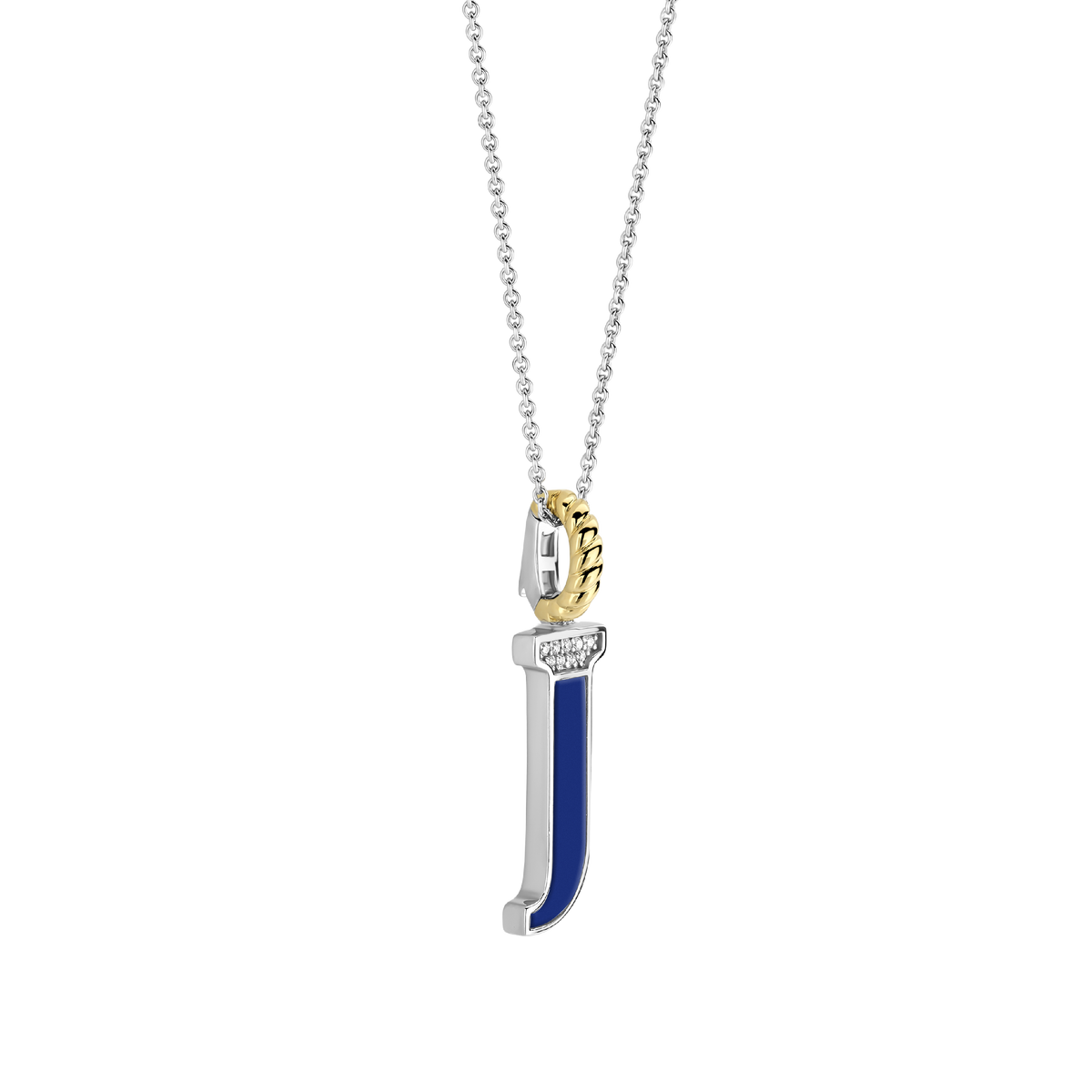 Ti Sento Milano Pendentif lettre J Lettres et chiffres 6840LB_J