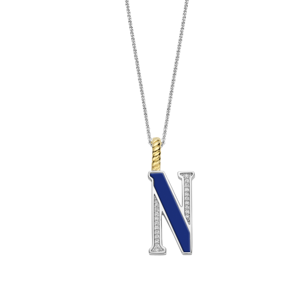 Ti Sento Milano Pendentif lettre N Lettres et chiffres 6840LB_N
