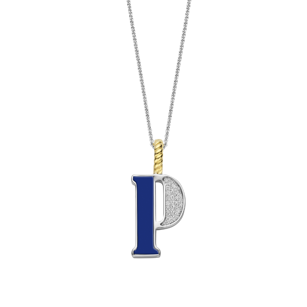 Ti Sento Milano Pendentif lettre P Lettres et chiffres 6840LB_P